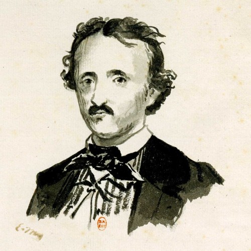 Edgar Poe par Manet