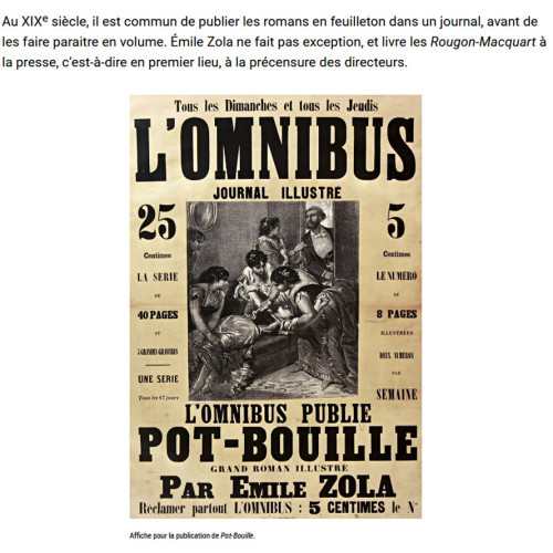 Zola censuré : l'épreuve du feuilleton (Blog Gallica)