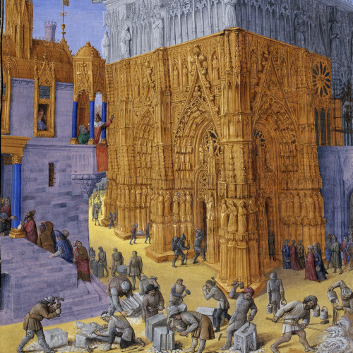 Salomon fait construire le temple de Jérusalem