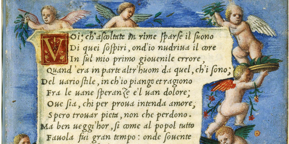 Le Cose volgari di messer Francesco Petrarcha