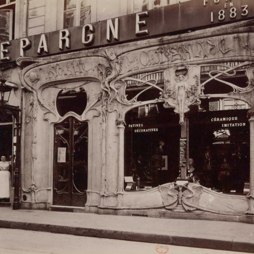 Boutique Art Nouveau à Paris