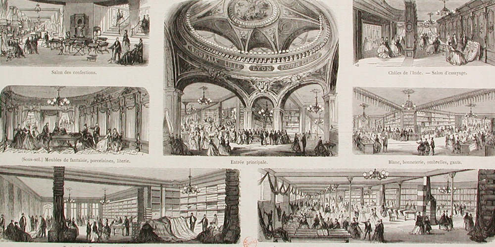 Grands magasins de nouveautés, à la Paix