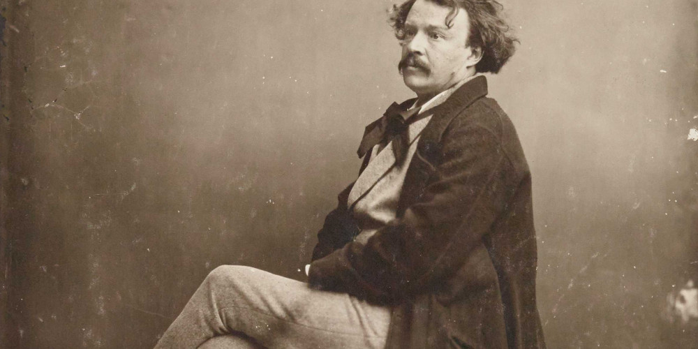 Félix Nadar dans l’atelier d’Adrien Tournachon