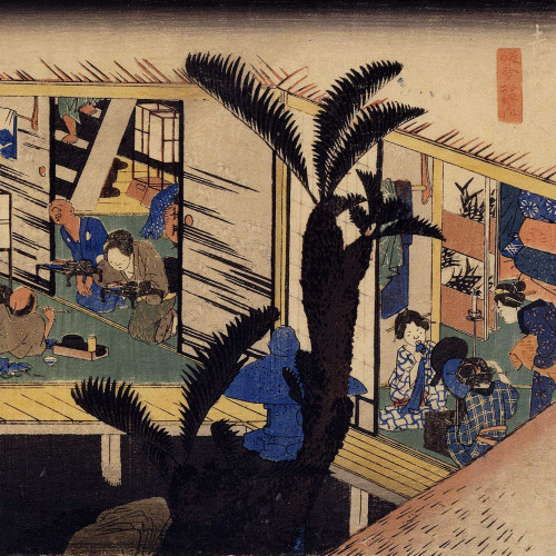 Akasaka : Les hôtesses de l’auberge (Ryosha shôfu no zu)