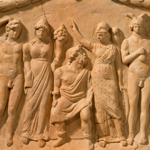 Apollon, Junon, Vulcain, Minerve et Mercure