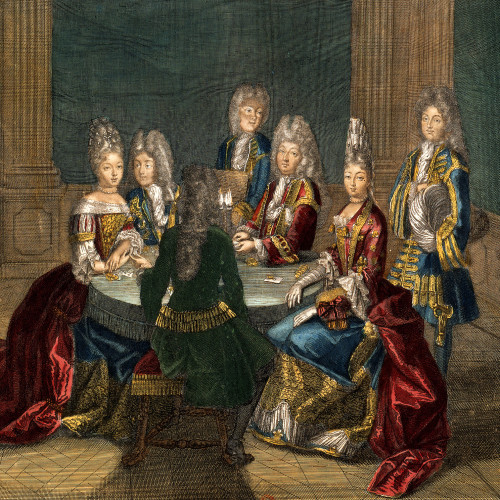 Jeu d'argent à Versailles