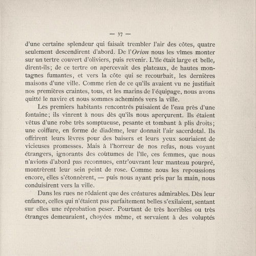 Voyage sur l’océan pathétique : Captivité