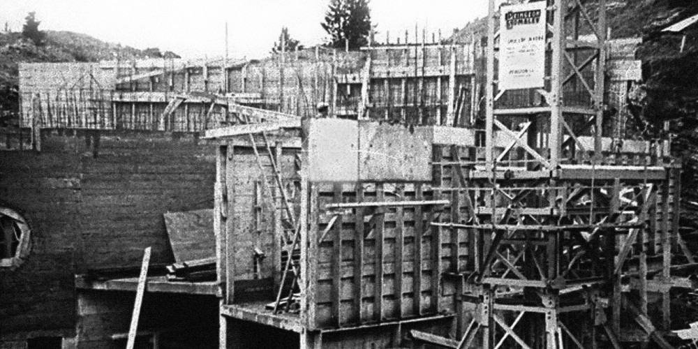 La construction d'Avoriaz