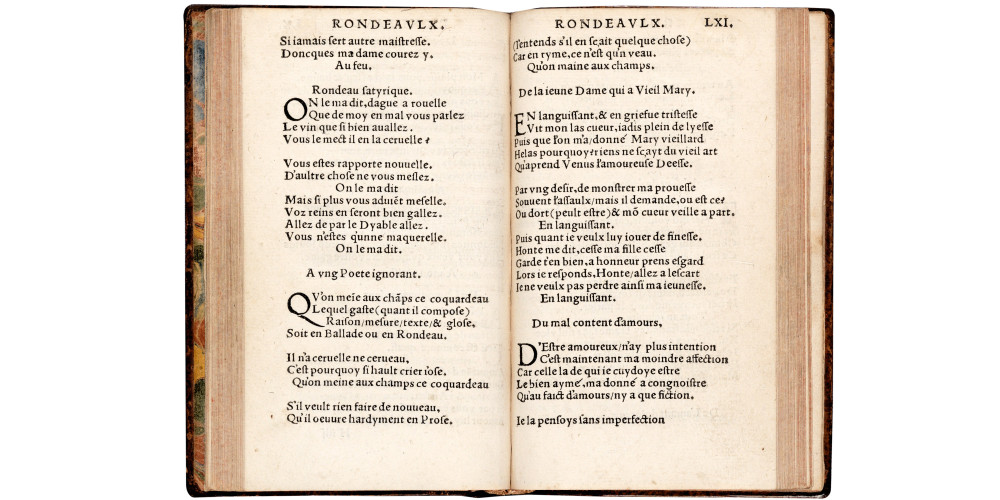 Les poèmes de Clément Marot imprimés en orthographe moderne par Tory