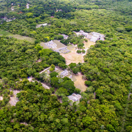 Les forêts autour de Chichén Itzá
