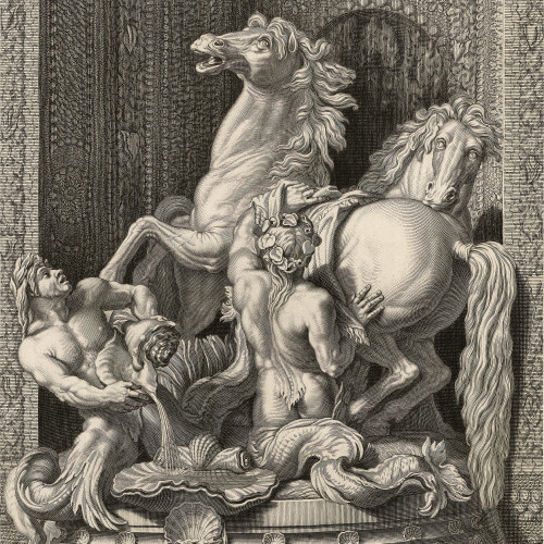 Étienne Picart, Les chevaux d'Apollon, 1675