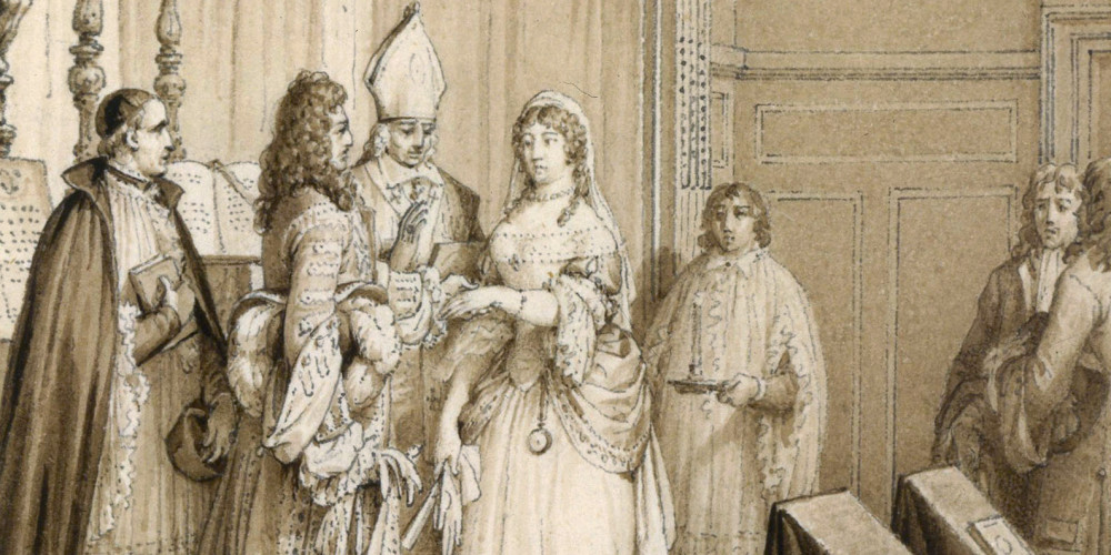 Louis XIV épouse Madame de Maintenon