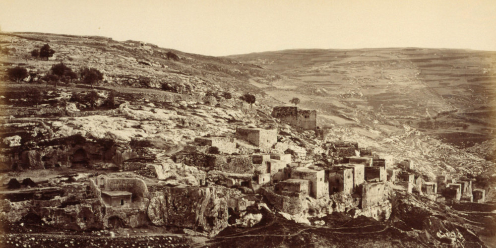 Village de Siloam près de Jérusalem