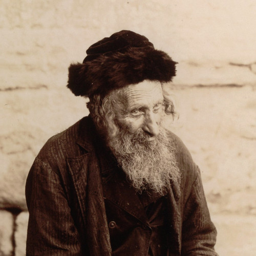 Rabbin juif à Jérusalem