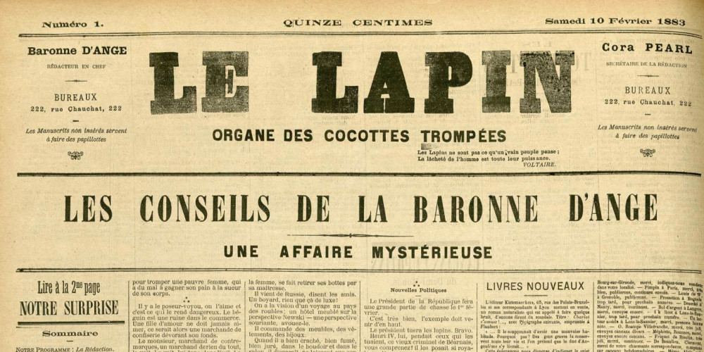 « Le Lapin », La Bavarde, n°95