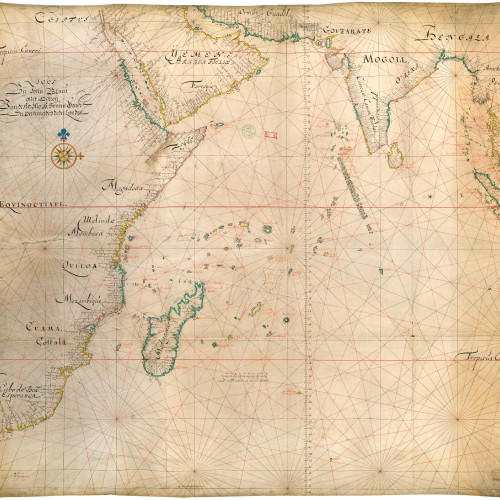 Carte de l’océan Indien