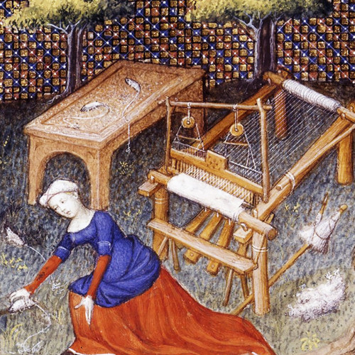 Pamphilè de Kos élevant des vers à soie