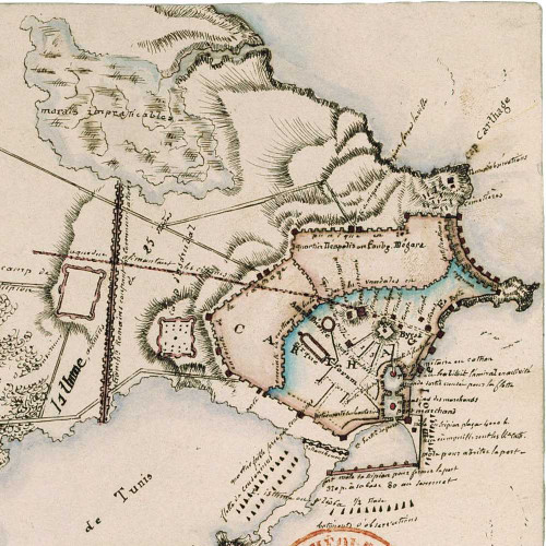 Plan de la ville de Carthage