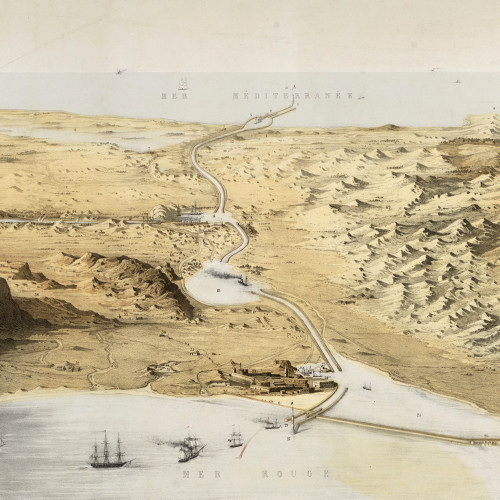 Projet du canal de Suez
