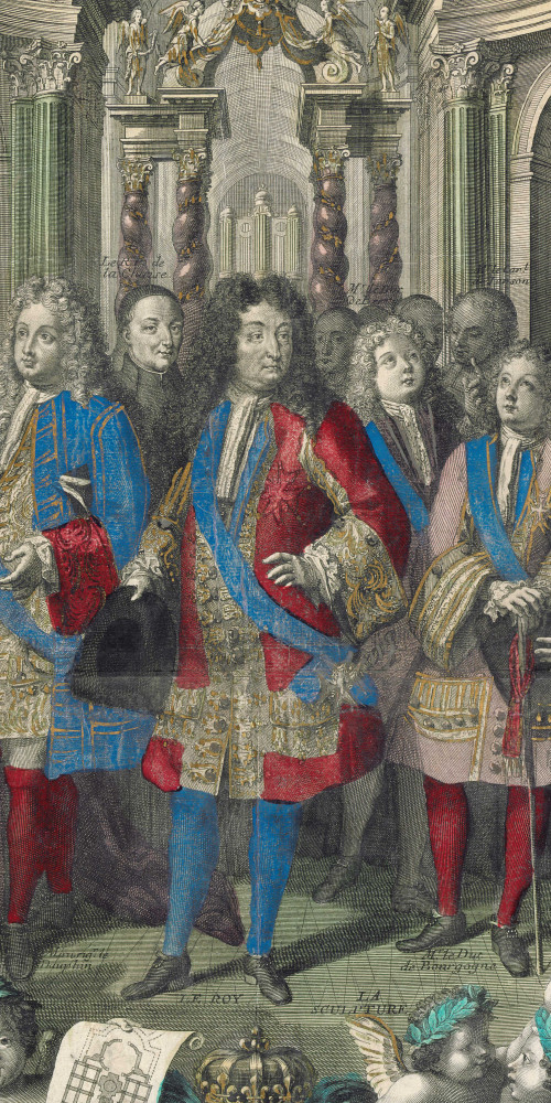 La visite de Louis XIV lors de l’inauguration de l’église royale des Invalides le 28 août 1706