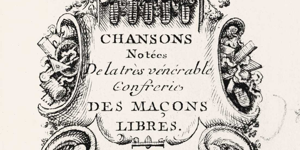 Le premier livre maçonnique imprimé français