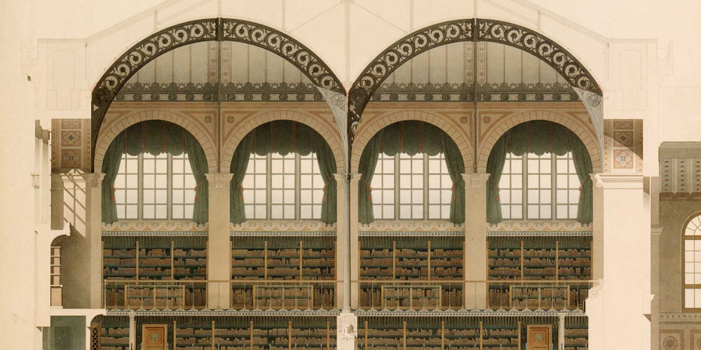 La Bibliothèque Sainte Geneviève, 1844-1850