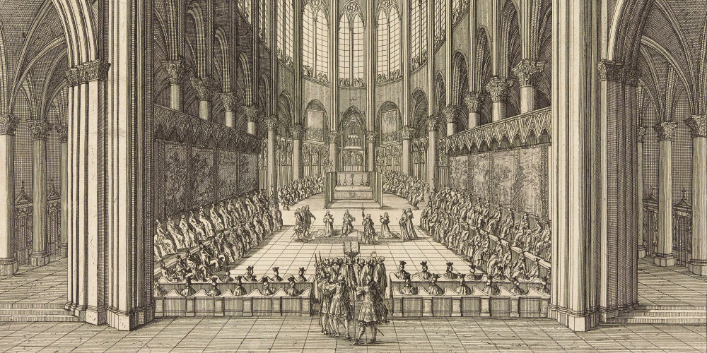 L'Entrée triomphante de leurs majestez Louis XIV roy de France et de Navarre et Marie Thérèse d'Austriche son épouse dans la ville de Paris