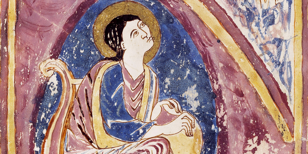 Saint Matthieu écrivant sous la dictée de l'ange