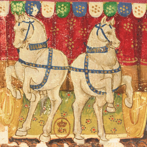 Tarot dit de Charles VI : Le Chariot