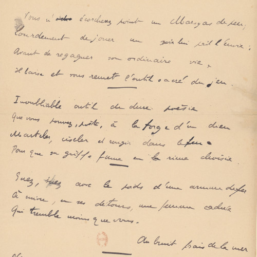 Edgar Degas, Sonnets
