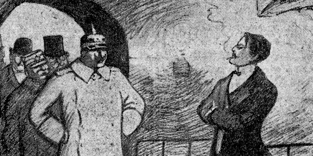Annonce pour le roman-feuilleton 813