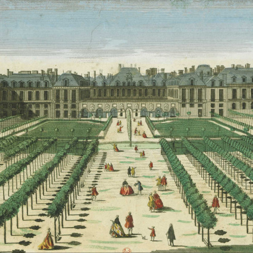 Paris : Le Palais-Royal, du côté du jardin