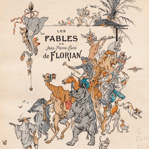 Frontispice des Fables de Florian