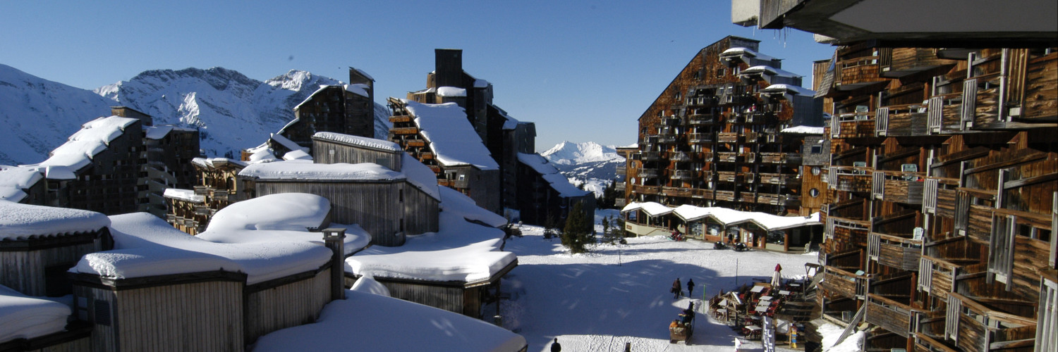 Vue de la station Avoriaz