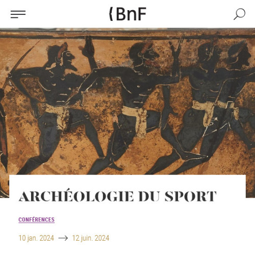 [Vignette] Conférences Archéologie du sport
