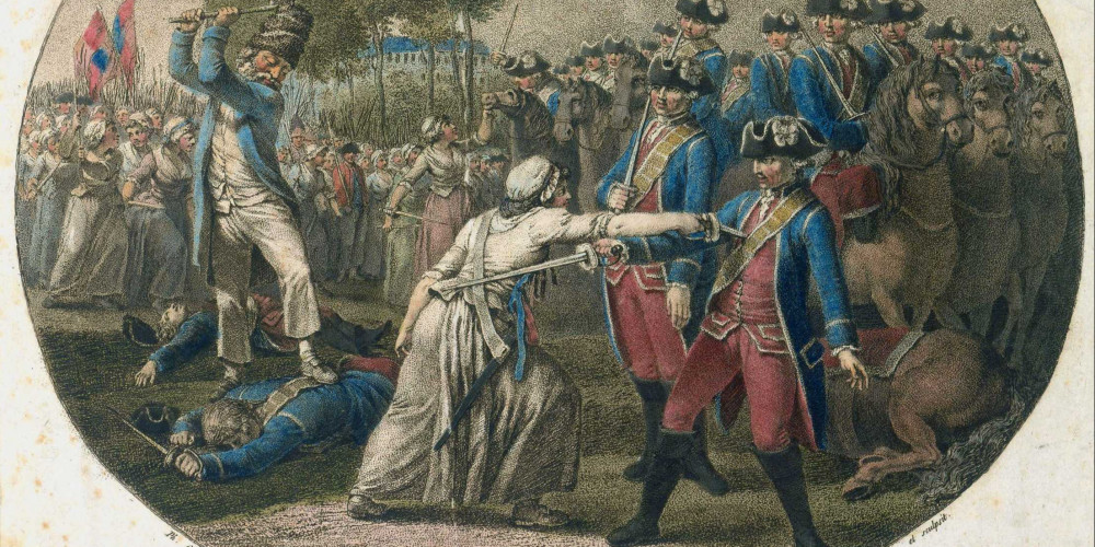 Bravoure des femmes parisiennes à la journée du 5 octobre 1789