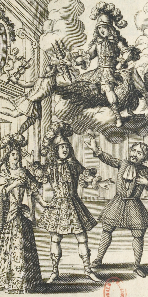 Frontispice d’Amphitrion, de Molière