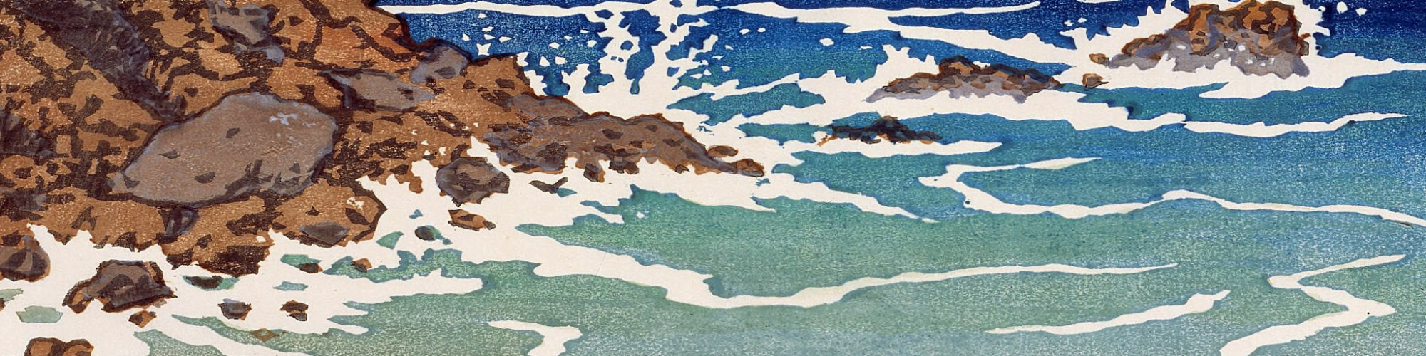 No 4 : vague roulant sur le sable, mer descendante, chenal de l’île Tristan (Tréboul)