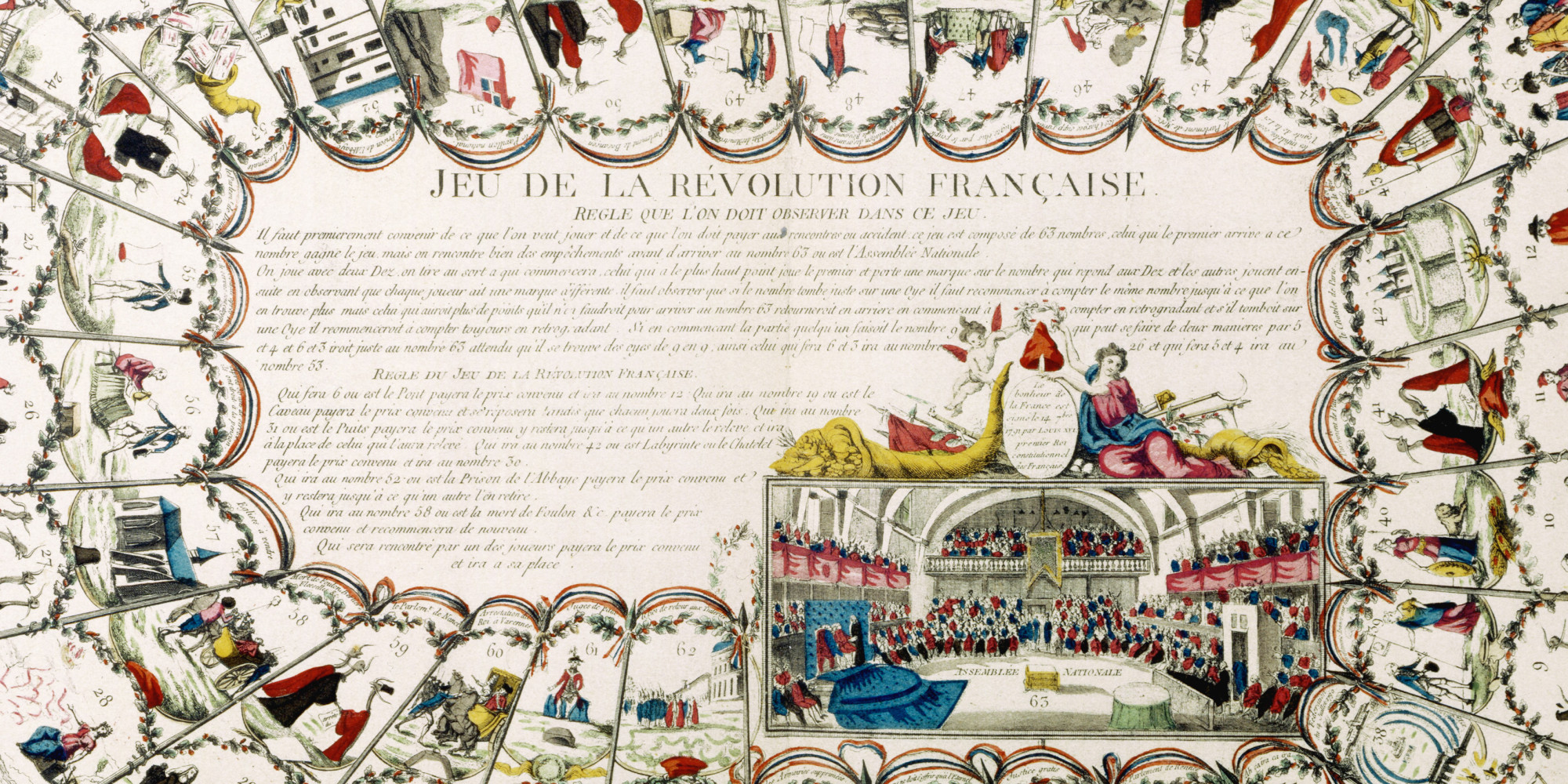 LE NOBLE JEU DE L'OIE en France, de 1640 1950 LA VIE