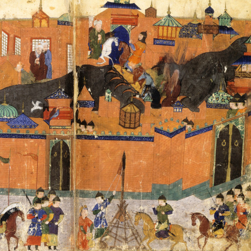 Le siège de Bagdad par les armées mongoles de l'Il-Khân Hülegü en 1258