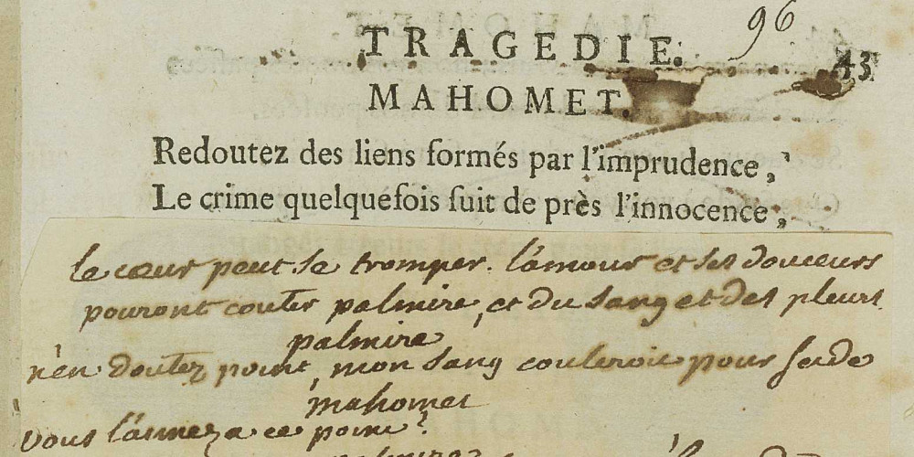 Mahomet, tragédie de Voltaire (1742)