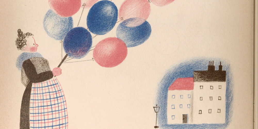 Une marchande de ballons !