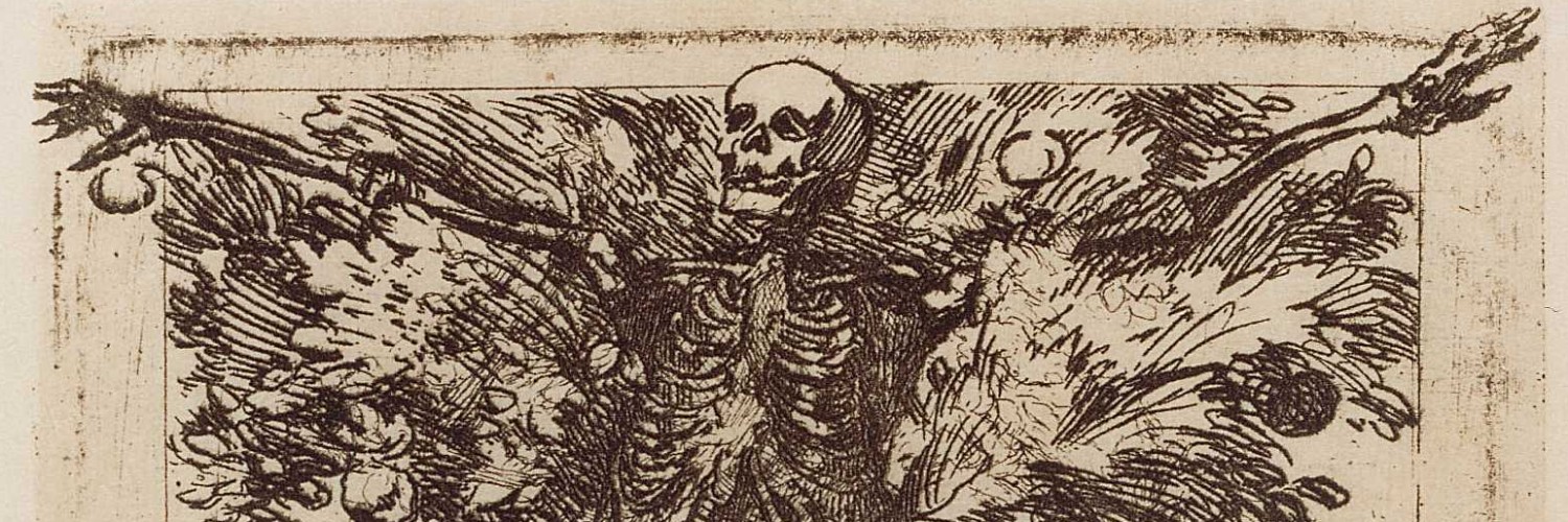 Projet de frontispice pour Les Fleurs du Mal par Félix Bracquemond