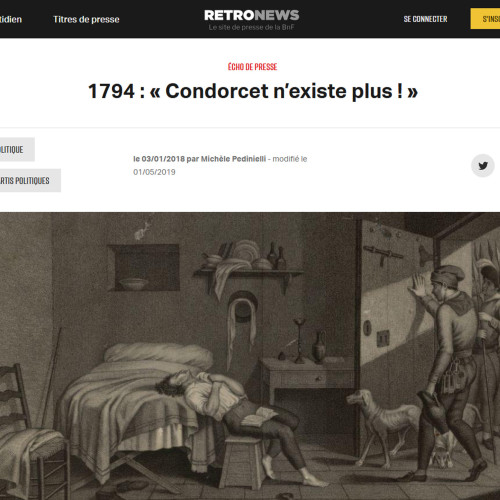 Condorcet n'existe plus (rétronews)