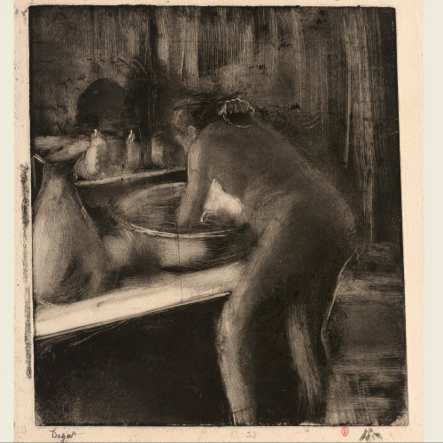 À sa toilette