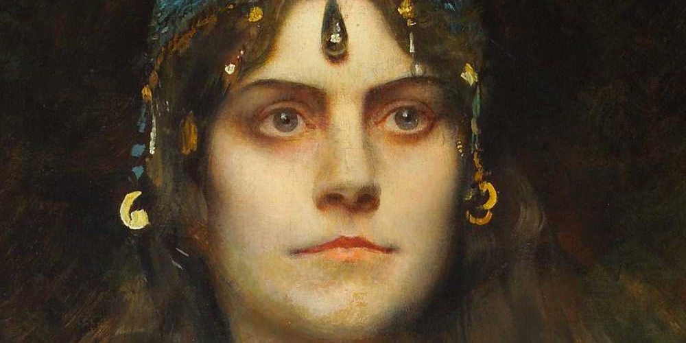 La cantatrice française Rose Caron (1857-1930)