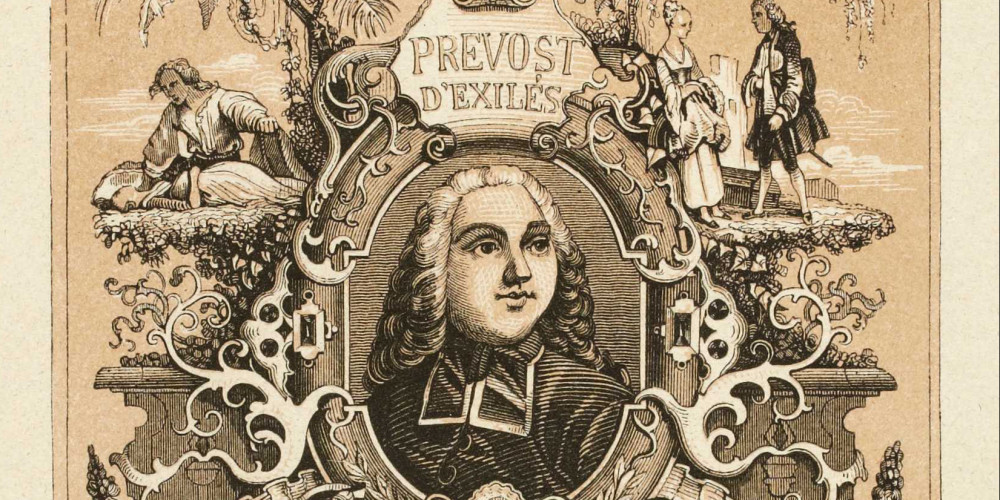 Portrait frontispice de l’abbé Prévost