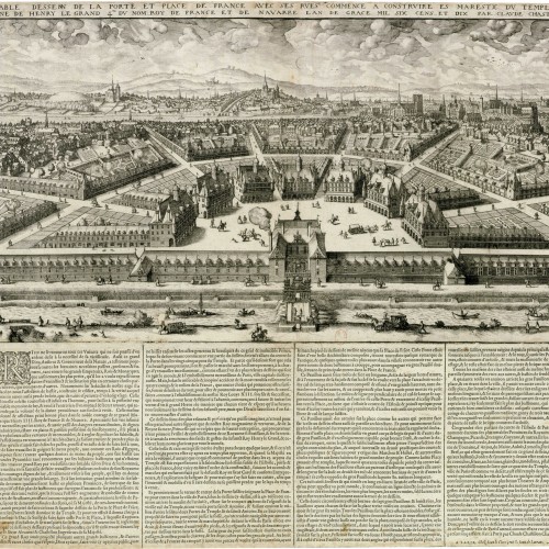 L’admirable dessein de la porte et place de France…