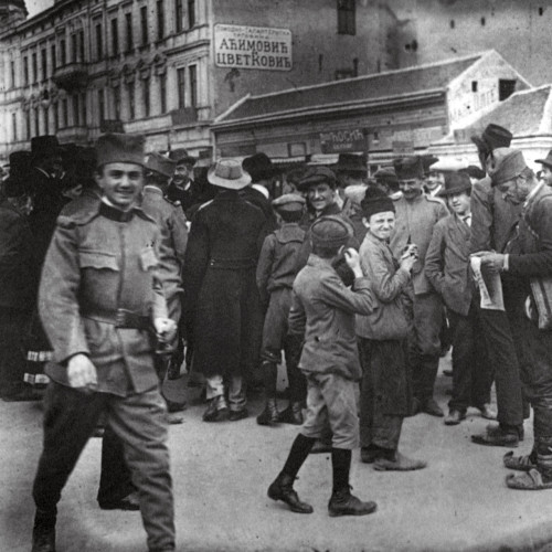Crise austro-serbe, proclamation de la mobilisation à Belgrade