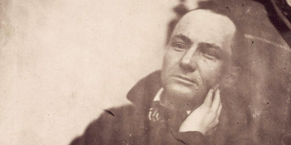 Charles Baudelaire au fauteuil